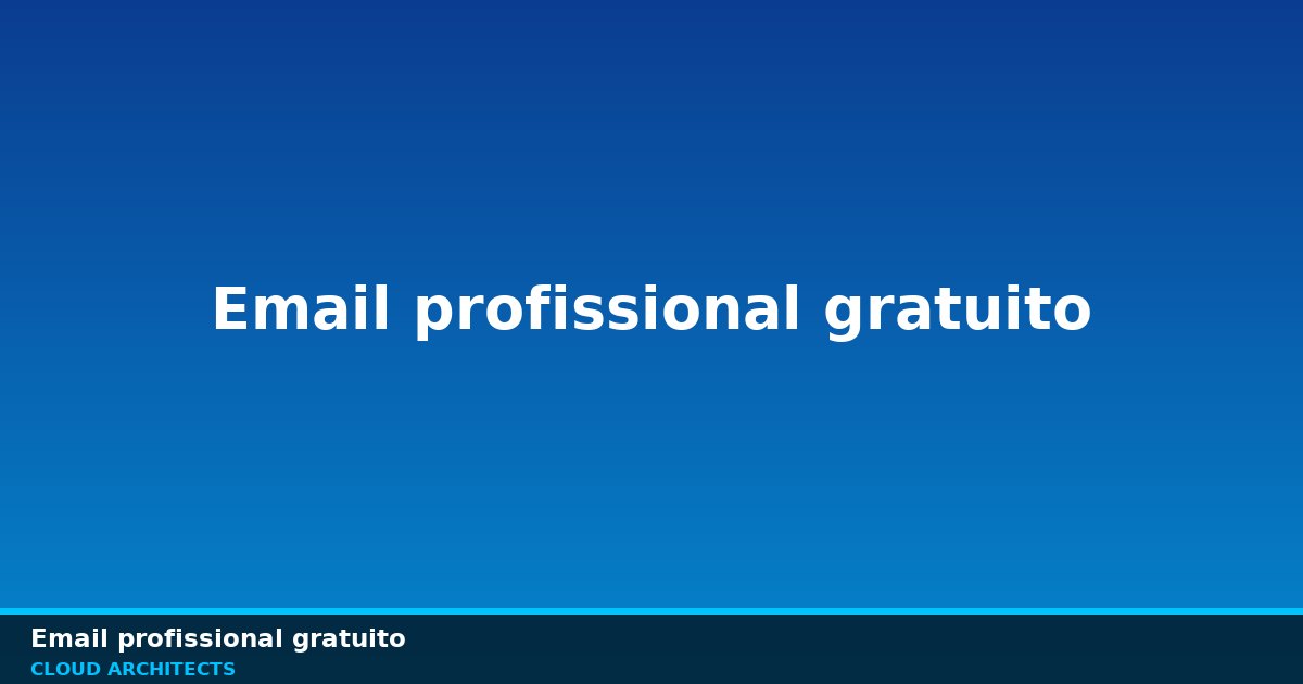 Email profissional com domínio próprio em tela de laptop